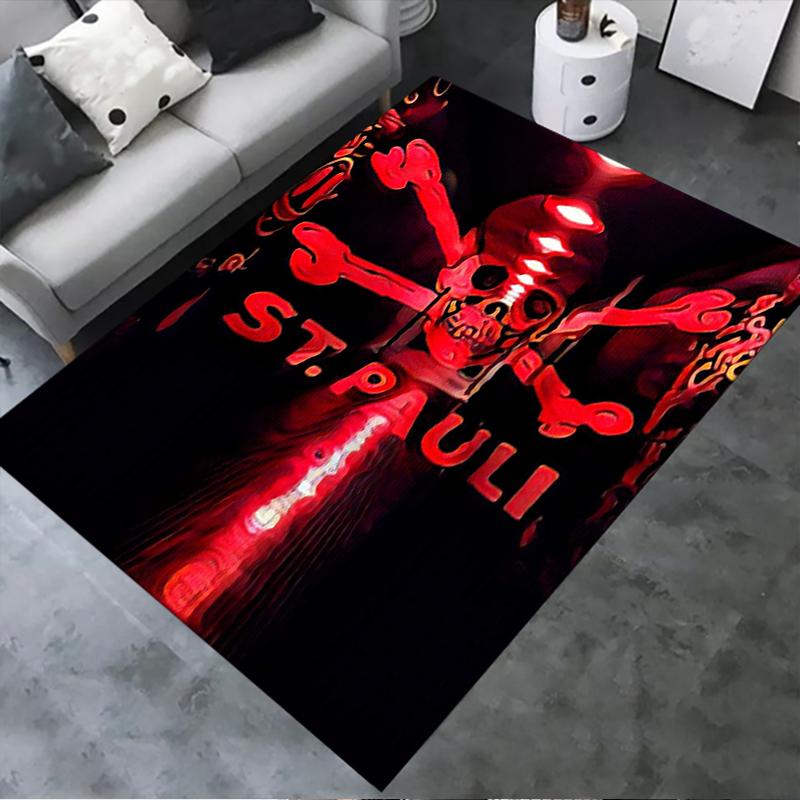 Nuovo Tappeto ST pauli 2025 per Soggiorno Camera da Letto Casa Decorazione Divano, Tappetino Antiscivolo per Giochi Bambini 183