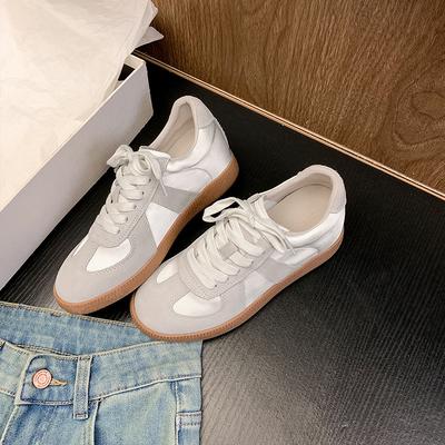 Small Inner Height Increase German Training Shoes Women's Autumn New Breathable Women's Casual Board Shoes