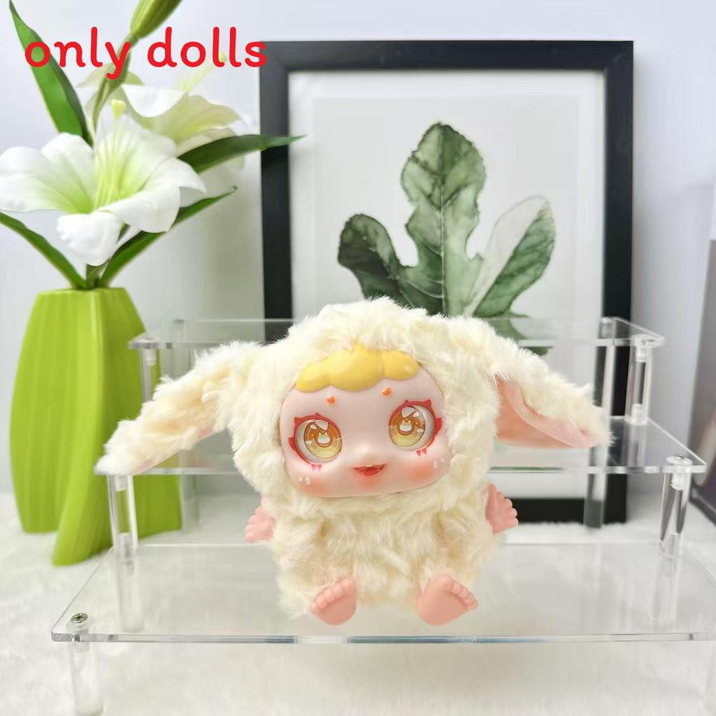 Baby Three Plush Rabbit Keychain With Pp Cotton Filling For Kids And Adults