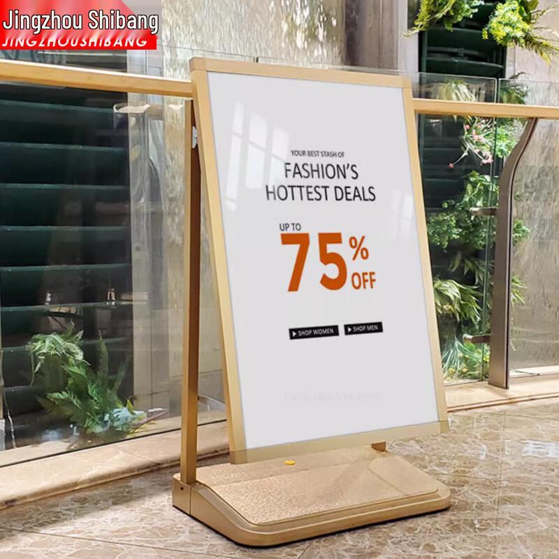 Outdoor Windproof A-Frame Poster Display Stand