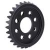 Bevel Gear Wheel 28 Teeth Hub Mount Cast Steel Industrial Robot Parts 14mm Bore 1.5 Tooth Module