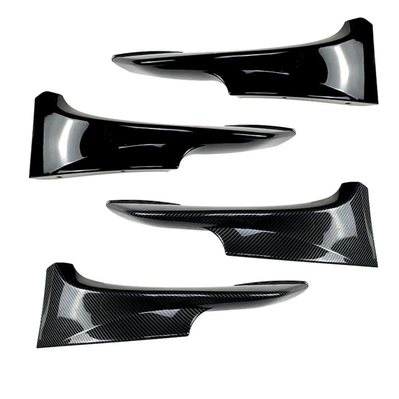 AUTORM For BMW 3 Series E92 E93 M3 M-Tech Front Bumper Splitters Lip Spoiler 2006-2009 /2010-2013 Splitter Lower Spoiler Canards