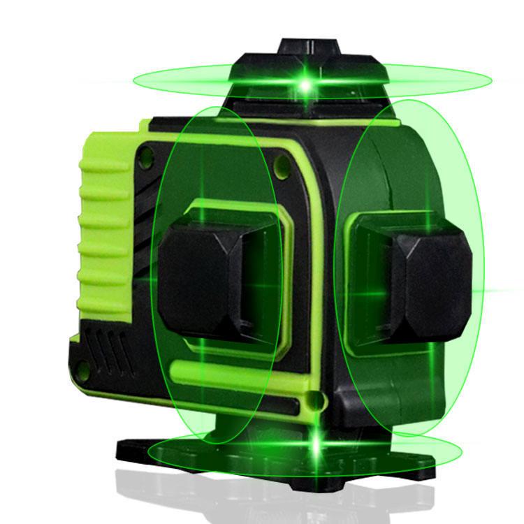 16-Line High Precision Green Laser Level Projector for Indoor & Outdoor Use