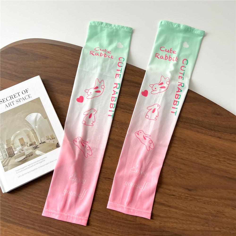 Lightweight And Breathable Ice Sleeves For Women'S Summer New Sunscreen Sleeves For Outdoor Cycling Driving Work Sun Protection Arm Protection