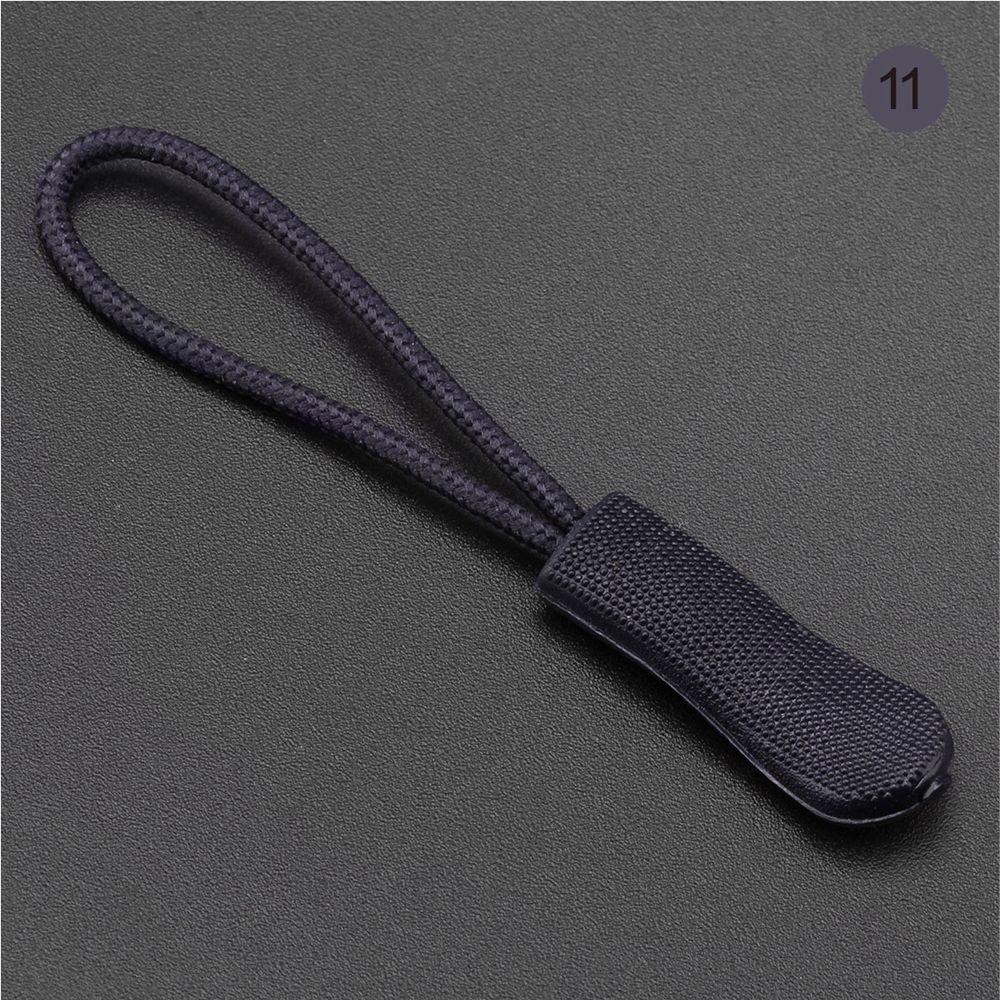 10Pcs Fixer Crafts Tag Apparel Sewing End Fit Zipper Buckle Zipper Puller Zipper Ropes Zip Cord