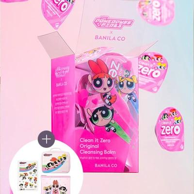 [Vanillaco] Powerpuff Girls Edition Clean It Zero Original Travel Kit 3mL*16ea