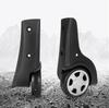 1 Pair Suitcase Wheels Replacement Luggages Wheels Airplanes Wheels Luggages Replacement Wheels for Suitcase Repairing