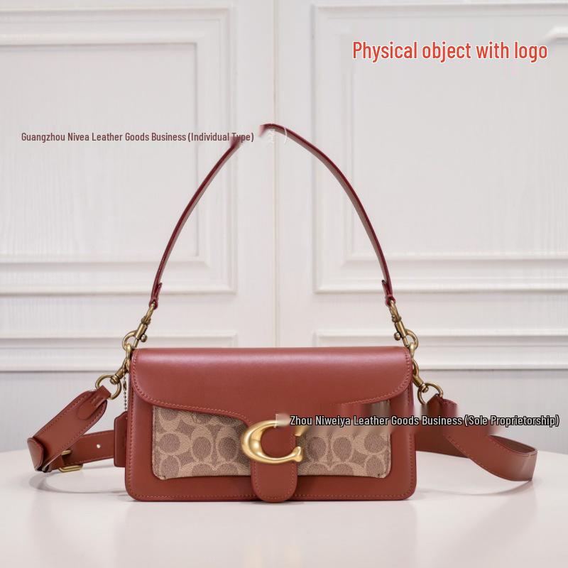 

Coach Tabby26 Genuine Leather Crossbody Shoulder Bag for Women 26x8x15 cm