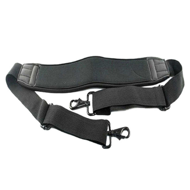 

Camera Bag Shoulder Strap with Double Hooks Laptop Bag Shock-absorbing Elastic Adjustable Single Shoulder Strap Universal чорний