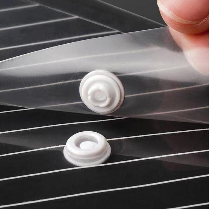 5/10pcs A4 File Bags Transparent Plastic Large-capacity Waterproof Snap-on Type Test Paper Storage Supplies for Archives TMZ