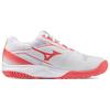 Mizuno BREAK SHOT 5 Jr.AC Amortizare, Pantofi de tenis rezistenți la uzură Unisex Alb Portocaliu Mizuno 61GA255561