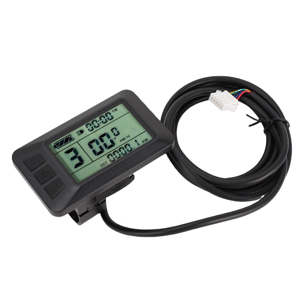 Color Display Meter Ergonomic External Keys Display Control Panel with SM Connector for Electric Scooter Mountain Bike