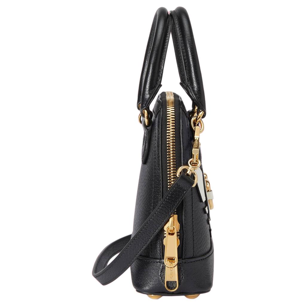 Gucci Adidas Mini Handbag Horsebit Trefoil Logo Gold Hardware 677212-U3ZDG-8726