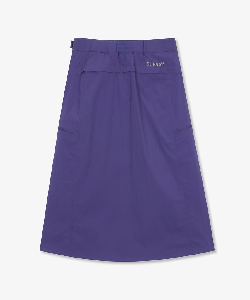 Supra Women'S Belted Long Skirt (Purple)