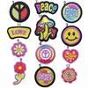 12 Embroidered Cloth Stickers, Cartoon Animal Flower Embroidery Stickers, Patch Holes, Decorative Stickers, Patch Stickers