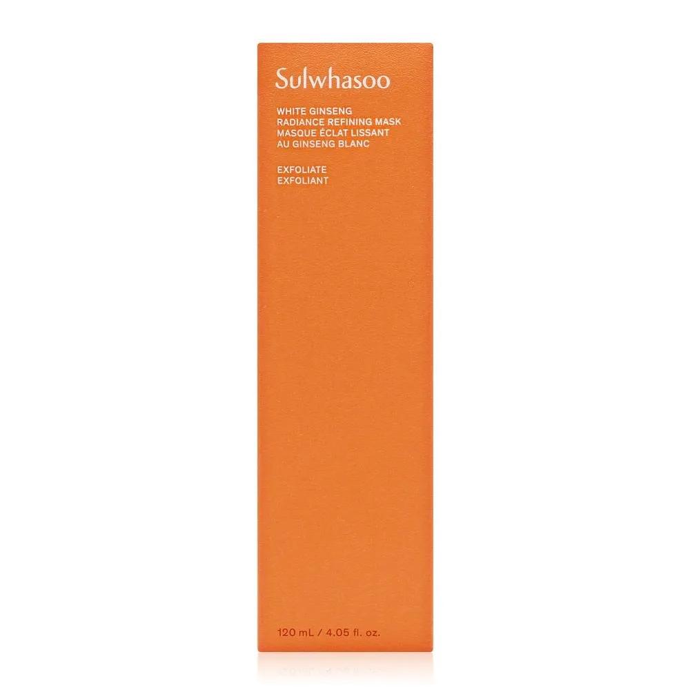 Sulwhasoo White Ginseng Pack 120ml Scrub Facial Exfoliator In-Shower Gel Mask Wash-Off Pack