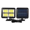 Außen Bewegungssensor Solarleuchte Wiederaufladbar 1/4/6 COB Solar Wandleuchten Wasserdicht Notfall Straßen Garten Veranda LED Beleuchtung