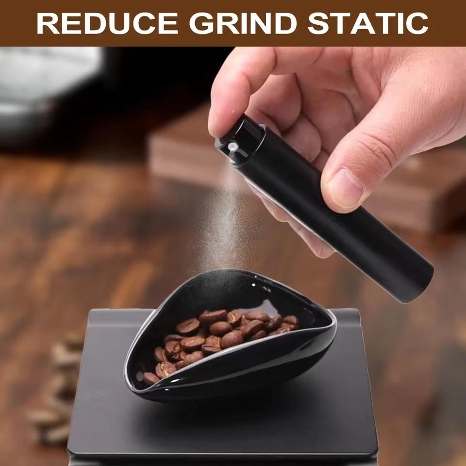 Coffee Bean Measuring Cup and Spoon Set Weighing Tray Coffee Powder Dosage Tray Suitable for Home Cafe Coffee Tray Tools