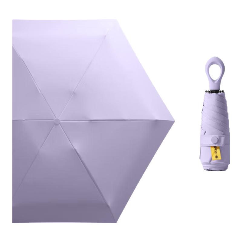 XU QING Five-Fold Manual Ring Handle Folding Umbrella