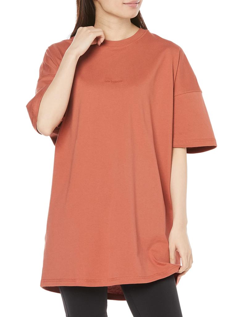 NB Athletics Nature State Short Sleeve WT23556 Short Sleeve MHY XL [New Balance] T-Shirt T-Shirt T-Shirt Women's (Mahogany)