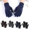 Thicken Fleece Gloves For Men Women Winter Warm Thermal Full Finger Glove Outdoor Running Skiing Cycling Gloves
