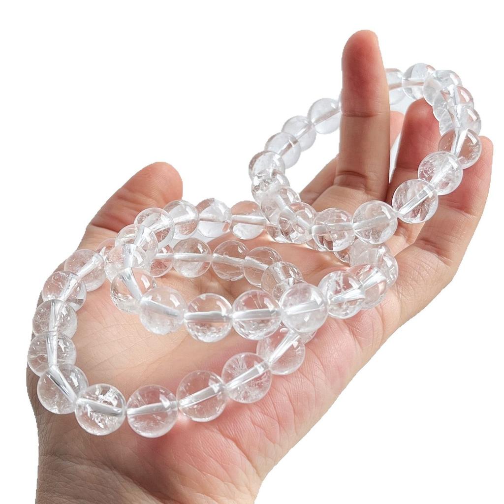 10Mm Natural White Crystal Bracelet Bracelet