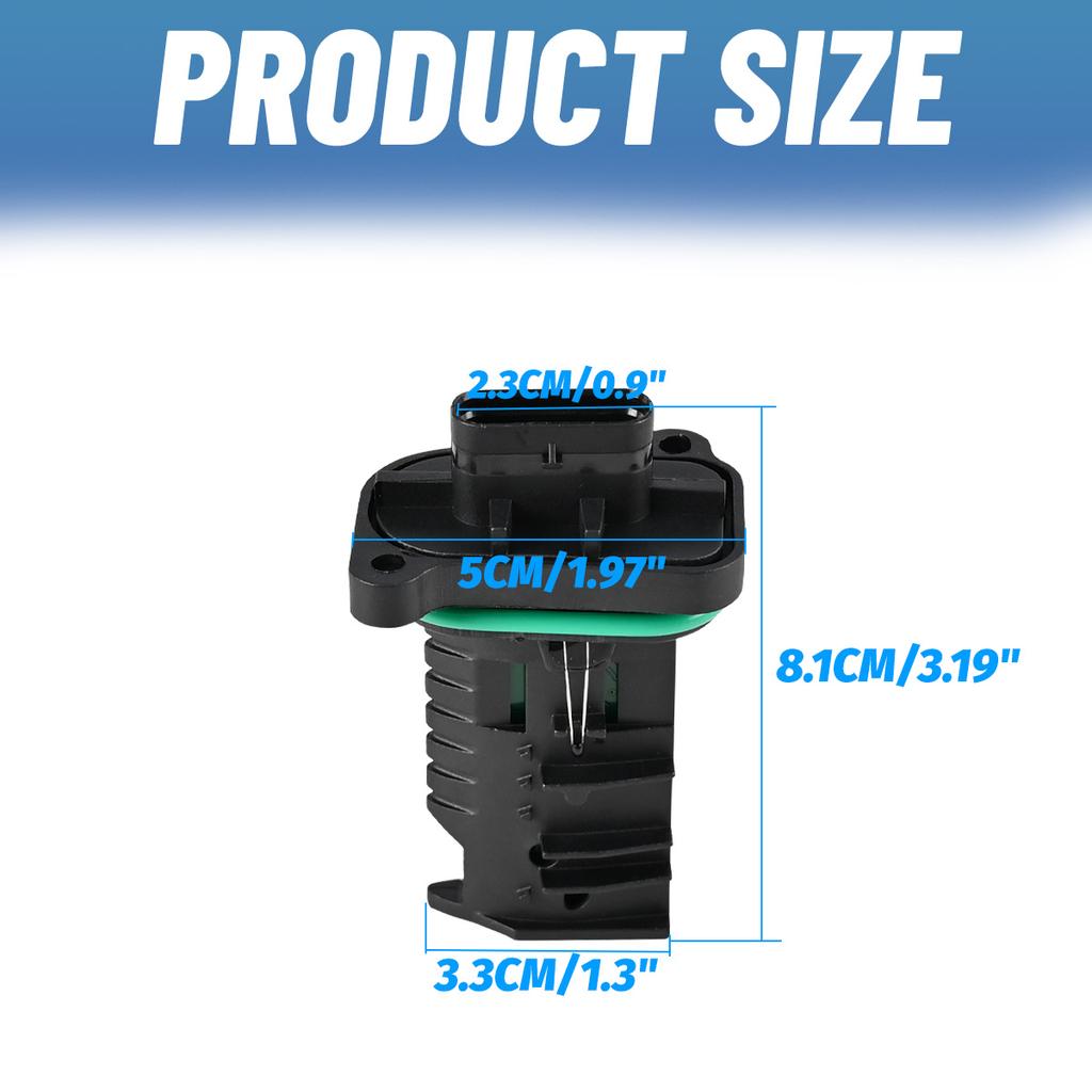 Mass Air Flow Meter MAF Sensor Auto Replacement For BMW 1 2 3 5 Series X3 X5 1.4 1.6 0281006092 13628506408 8506408 558280