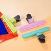 2pcs Portable Kitchen Storage Food Snack Sealed Bag Clip Large Potato Chips Bag Clip Plastic Tool Food Clip for Coffee Bread Bag