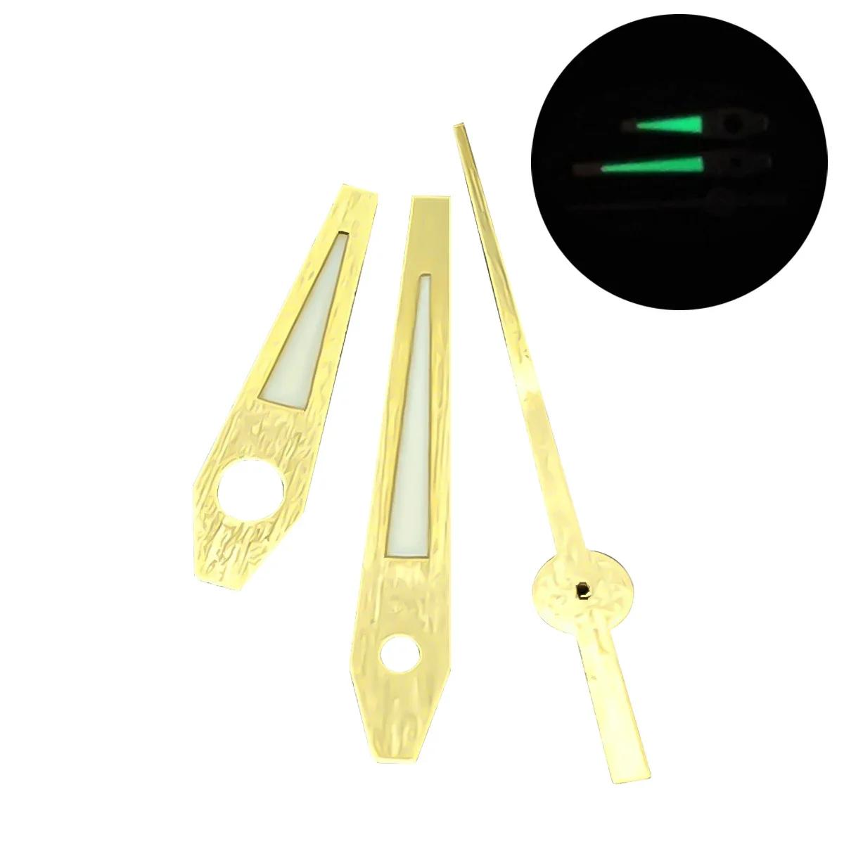 

NH35 High Quality Rose Gold Silver Gold Black Watches Needles For NH35/NH36/4R/7S Green Luminous Watches Pointers Watch Hands золотой
