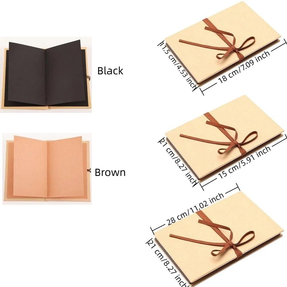 Expandable Accordion Photo Album Retro Diy Photo Album Creative Scrapbook Album  Couple Gift