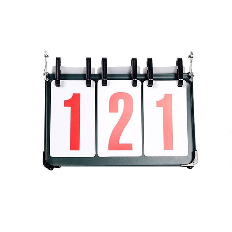 Chi Wang 3-Digit Flippable Sports Scoreboard