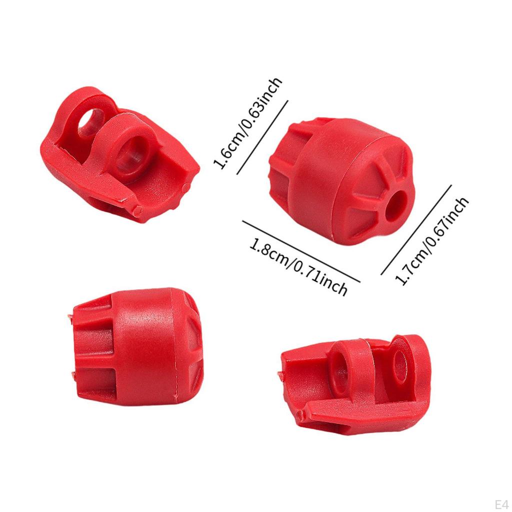 4 Pieces Shock Cap Protector Guards Replacement, RC Absorber Upgrades Part for