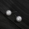 5Pairs/10Pairs/12Pairs Party Jewelry Wedding Engagement Round Shape Pearl Earrings Elegant Ear Stud
