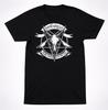 Lamb of God Pure American Metal Goat Skull Pentagram Black Heavy Metal T-Shirt