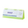 Simple Design 2027 Desk Calendar Mini Size Monthly Planner Portable Triangle Calendar  Office Use