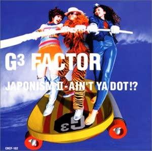 

CD G3FACTOR - JAPONISM II-AIN T YA DOT! CRCF102 Japan ObiJapanese Pop/Rock Used