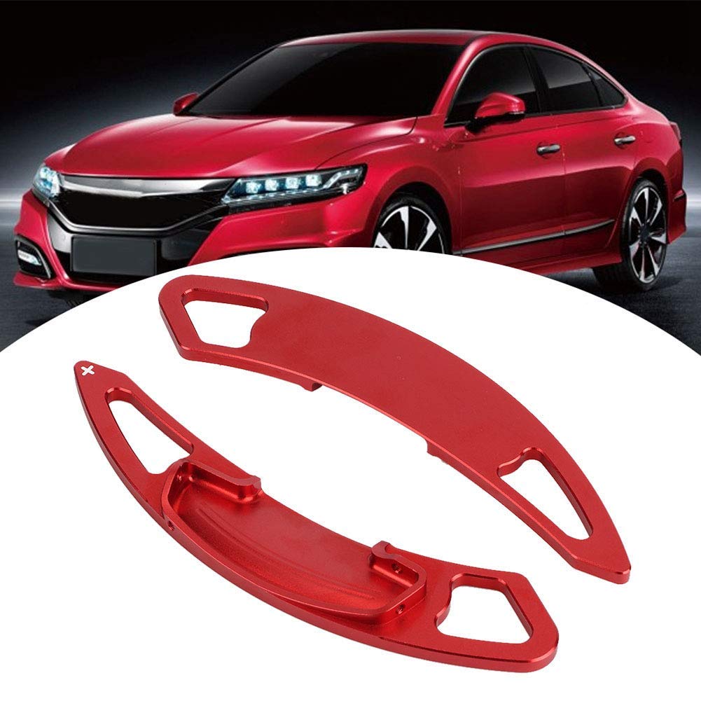 Steering Wheel Paddle Shifter Extension 2 Pcs Aluminum Car Steering Wheel Shift Paddle
