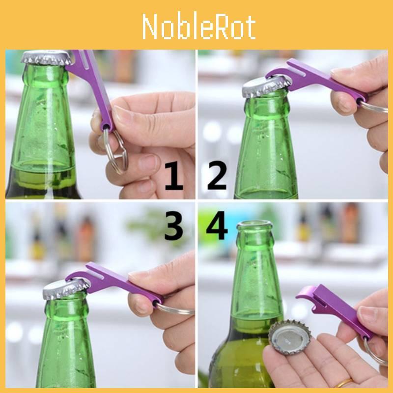 Robuster Flaschenöffner aus Aluminiumlegierung für Bars und Partys, farbenfrohes kreatives Geschenk