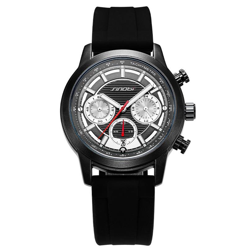 Men S Watch Men S Multifunctional Small Three-Hand Sports Watch With Date Quartz Watch 9865