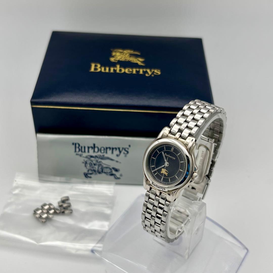 Used Burberry Working item Ladies watch with battery replaced and accessories included