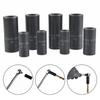 Double Head Square Tap Die Socket Adapter Set Taps Reamer Extractor 1/4" 3/8" Socket Driver Thread Repair Electric Drill Tools
