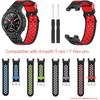 Skyeen Silicone Watch Band Compatible with Huami Amazfit T-Rex/T-Rex Pro Watch Strap Replacement Band for Huami Series