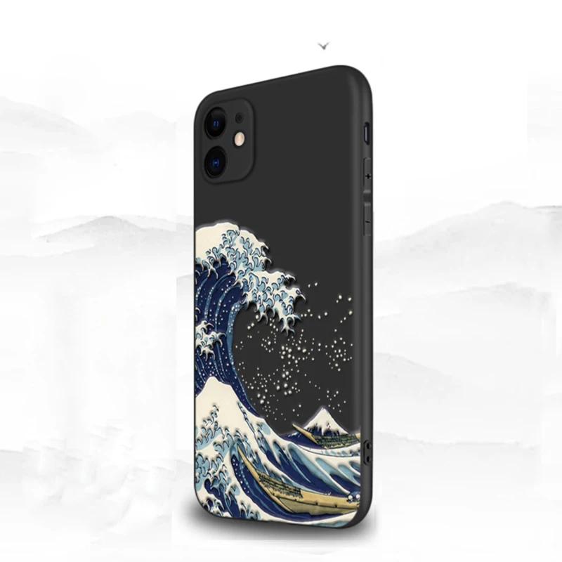 

Для iPhone 15 14 11 13 12 Pro 15Pro Max mini XS XR XS Max 7 8 6s 6 Plus SE чехол Apple Phone 3D Art Мягкая обложка iPhone 12 mini