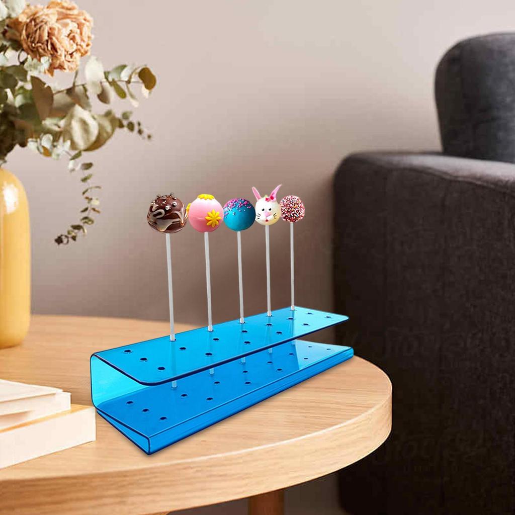 Display Rack Stand Holder Clear Chocolate Ball Bases Shelf for Birthday Shower