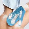 Honeycomb Exfoliating Shower Finger Caps Body Scrub Cleansing Bath Mitt Breathable Odorless Skin Care Tool Multi-Color