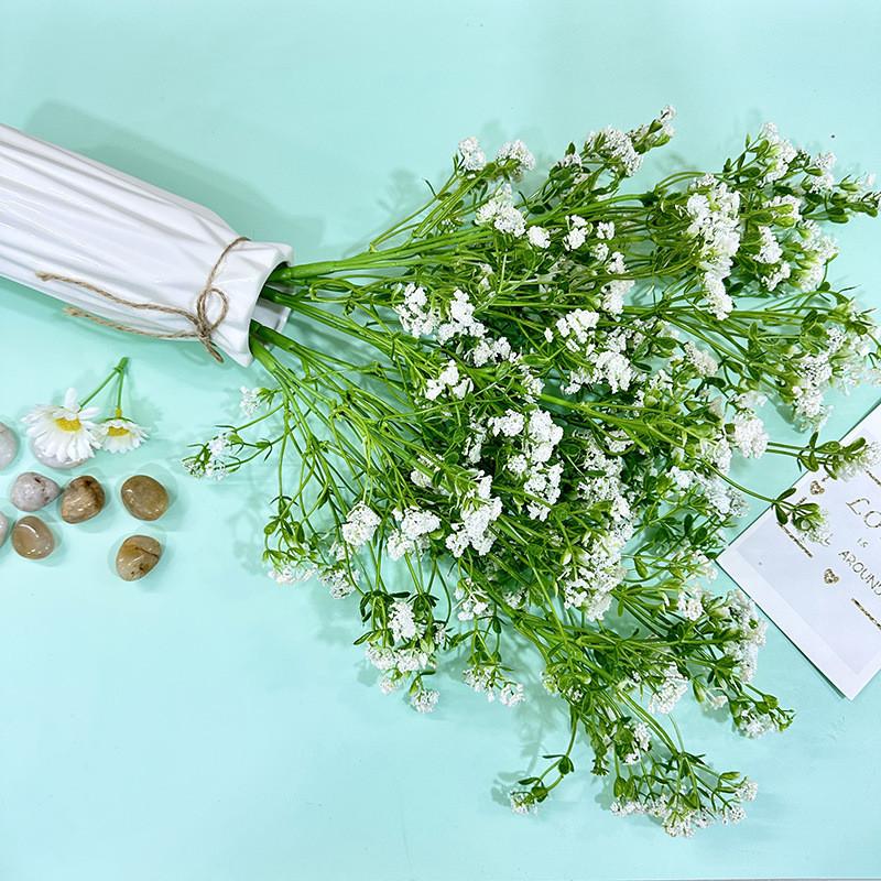 Paniculata Gypsophila L Faux Plastic Flowers For Wedding Arch And Decor Home