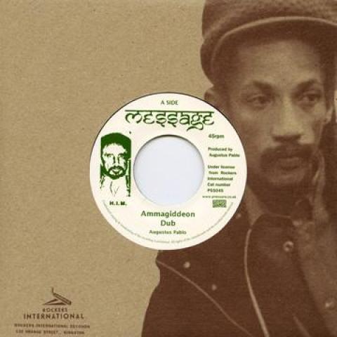 

7inch Record AUGUSTUS PABLO - Ammagiddeon Dub / Fight The War Dub PSS045 Pressure Sounds 2011 UK Reggae, Ska & Dub Used