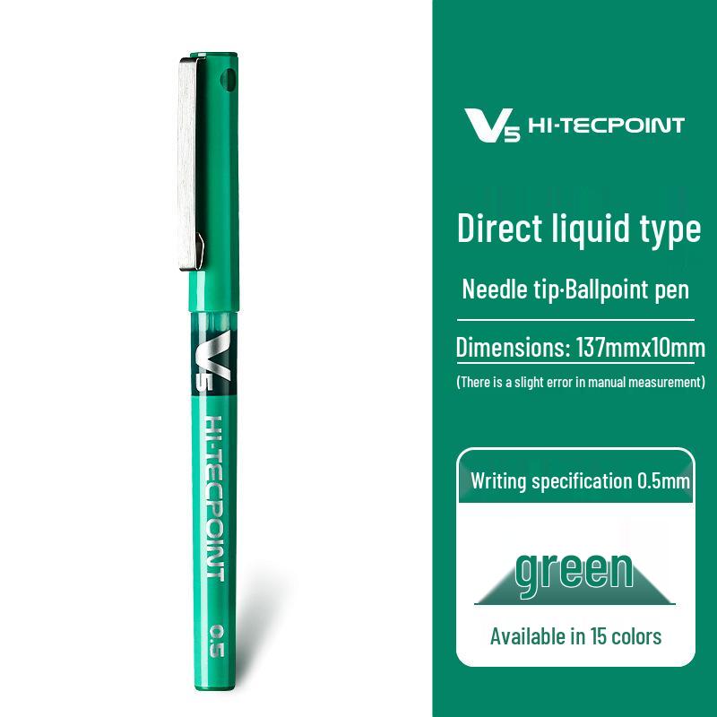 Pilot Gel Rollerball Pen BX-V5/7 Needle Tip Colored Signature Pen for Students