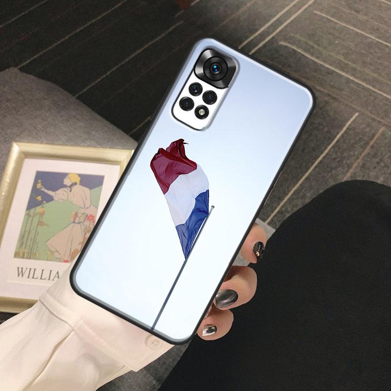 France national flag Funda For Xiaomi Redmi Note 13 14 Pro 9 10 11 12 Pro 10S 11S 12S Redmi 13C 10C 12C 14C Case