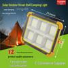 Rechargeable Solar Floodlight for Outdoor Camping and Emergencies